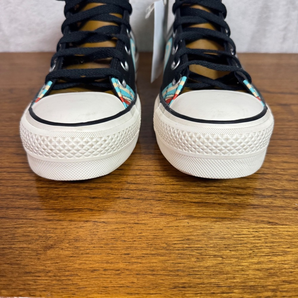 NWT Converse Chuck Taylor All Star Lift Platform High By You Leather W9 M7 Wave - Picture 6 of 13
